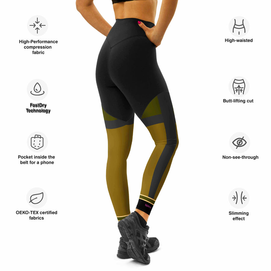 Calvin Klein Womens Performance Logo-Tape Thermal High-Waisted Leggings,X- Small 