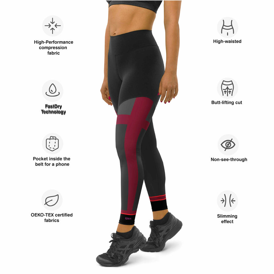Modest Sportswear | Performance Leggings CSF.X3
